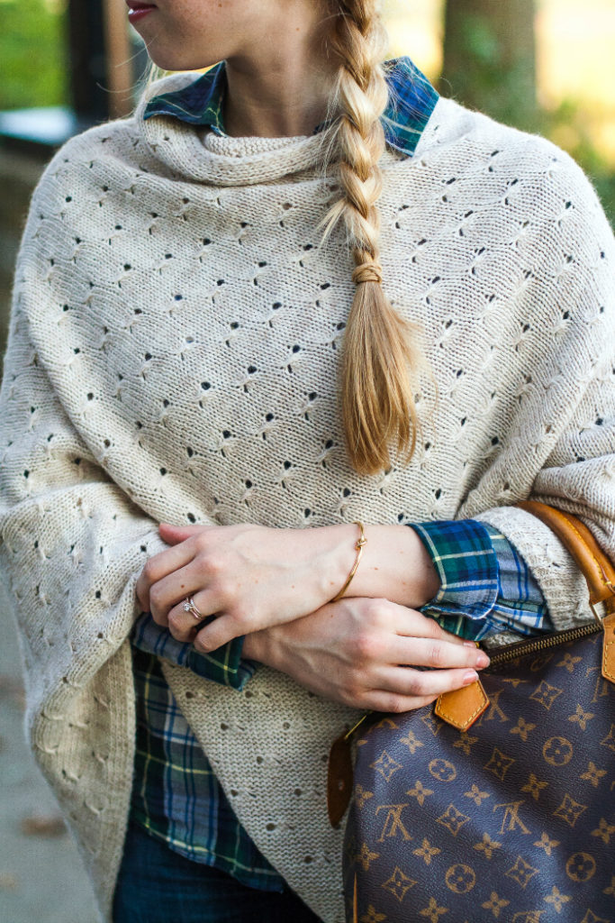 Plaid & Ponchos, Red & Green - CLASSY SASSY